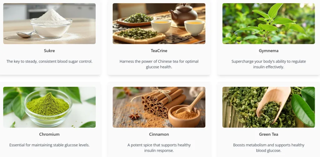 Gluco6 ingredients